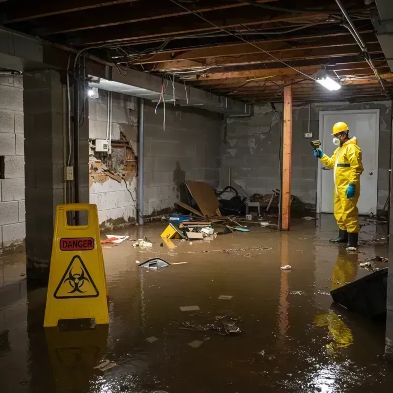 Flooded Basement Electrical Hazard in Minturn, CO Property